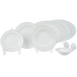 سرویس غذاخوری 28 پارچه 6 نفر چینی زرین ایران مدل Sepid Sadaf Top Grade