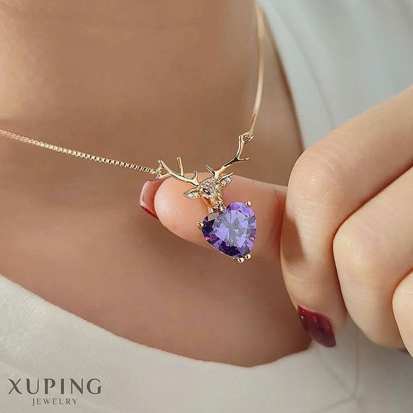 گردنبند گوزن عاشق کد 05009