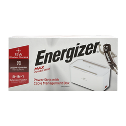 چندراهی برق 5 خانه Energizer مدل EPB2506EU - سفید (گارانتی م...
