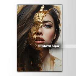 تابلو شاسی هنری خاص مناسب شیک پسندان سایز 60*40 _کد C74