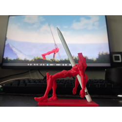 جاقلمی اونگلیون واحد 02 با طرح نیزه لانگینوس | Evangelion Unit-02