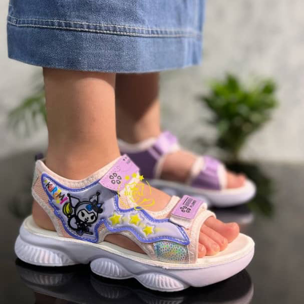 صندل دخترانه کرومی