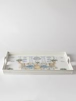 سینی دسته دار مادام کوکو مدل Maison سایز 52*39 سانتیمتر