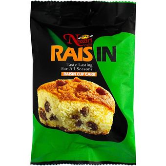 کاپ کیک مغزدارکشمشی نظری (rais in)