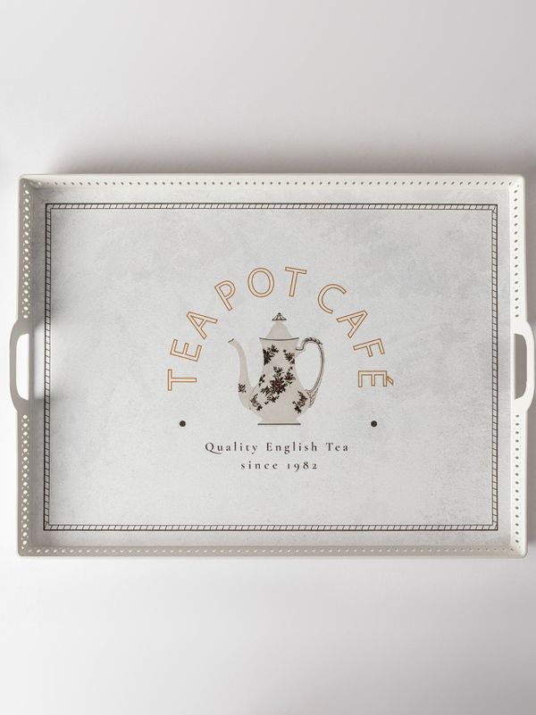 سینی دسته دار مادام کوکو مدل Destini سایز 52*39 سانتیمتر