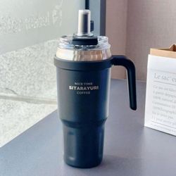 SITARAYURI Tumbler Stainless Steel 780ml تامبلر سیتارایوری 780 میل مشکی