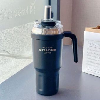SITARAYURI Tumbler Stainless Steel 780ml تامبلر سیتارایوری 780 میل مشکی