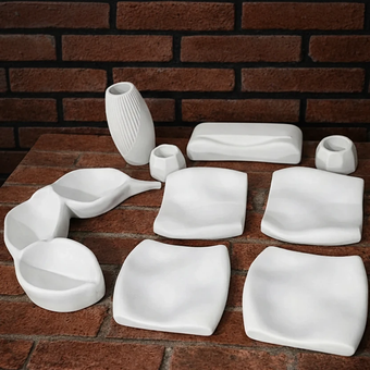 ست 9 تیکه گل وشمع