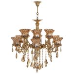 لوستر 12 شعله شاهان تک کد B/8022