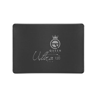 هارد Queen SSD مدل Ultra ظرفیت 120GB - مشکی (گارانتی آی تین)