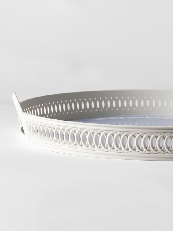 سینی دسته دار مادام کوکو مدل Karite سایز 38*38 سانتی متر