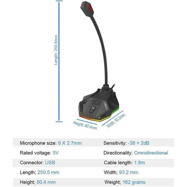 میکروفن استریم ردراگون GM99
