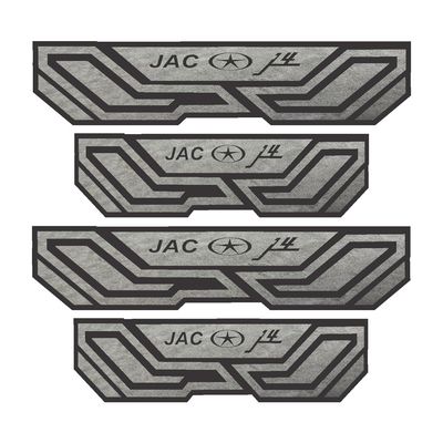 برچسب بدنه خودرو شیپرس طرح پارکابی چرم کد SP021 مناسب برای JAC J4 بسته 4 عددی به همراه جاکلیدی