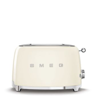 تستر 2 اسلایس کوچک اسمگ SMEG مدل TSF01 کرم