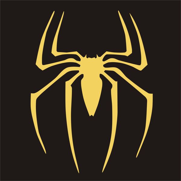 برچسب بدنه خودرو لیزارد مدل فانتزی طرح spider2 کد LZD-803
