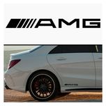 برچسب بدنه خودرو طرح AMG کد SA002