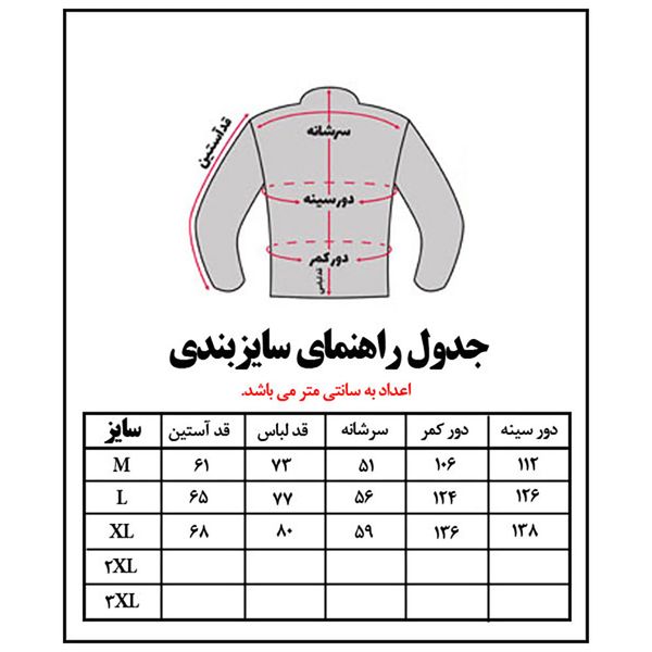 کاپشن کوهنوردی مردانه نورث فیس مدل wild
