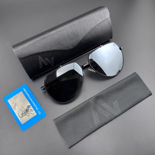 عینک آفتابی خلبانی آلبرت وگ مدل 6322C04-P08 Polarized Avantgarde Visionary