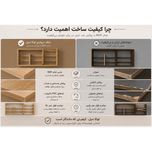 شلف دیواری لوکا مبل مدل فریما