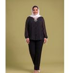تونیک آستین بلند یقه گرد زنانه مدل SN-BD-1797407879