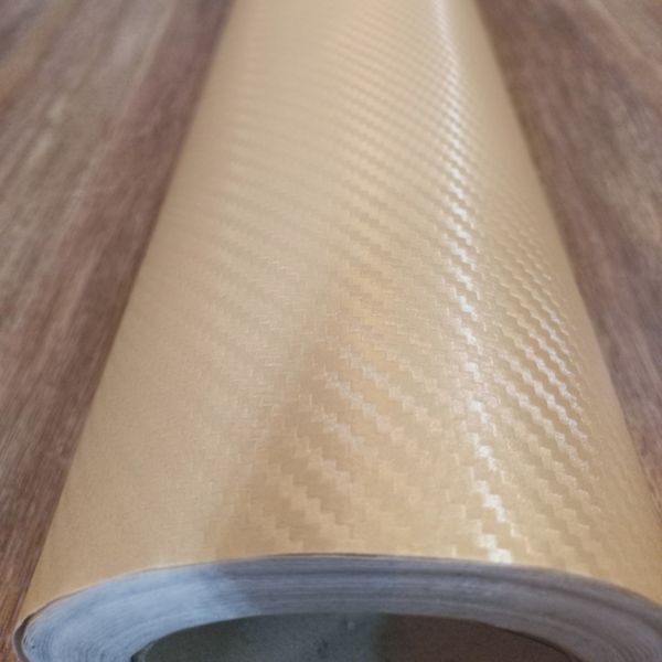 برچسب خودرو لیزارد مدل نواری طرح کربن کد LZD-848 رول دو متری