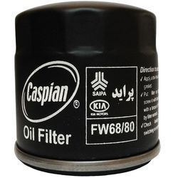 فیلتر روغن کاسپین مدل fw68/80 مناسب برای پراید بسته پنج عددی