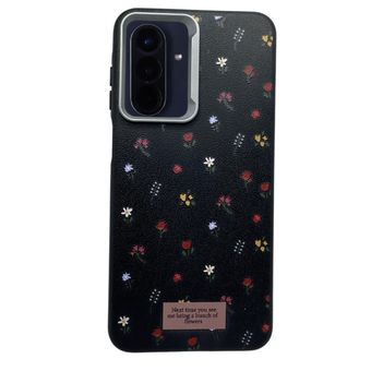 کاور طرح چرمی مدل گل ریز مناسب برای گوشی موبایل سامسونگ Galaxy A56