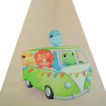 چادر بازی کودک مدل سرخپوستی طرح دایناسور PT521