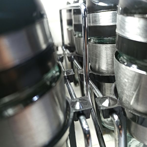 ست جا ادویه 9 پارچه کاپریس مدل فلورا کد GSB