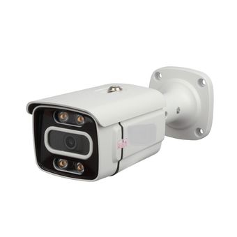 دوربین مداربسته بالت آنالوگ فول اچ‌دی 2 مگاپیکسل HIGH VISION MS8233 با دید در شب رنگی، لنز واید 90 درجه، بدنه فلزی ضدآب IP66، نص