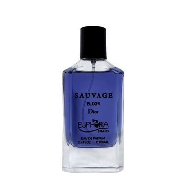 ادو پرفیوم مردانه ایفوریا مدل Sauvage Elixir با رایحه خنک حجم 100 میلی لیتر