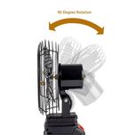 پنکه شارژی رومیزی مدل PRO_2026 ظرفیت 4000 میلی آمپر ساعت