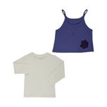 ست بلوز و سارافون دخترانه مدل MDSS-CG9754