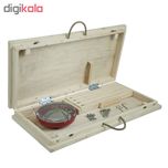 کرسی تاشو پارسین مدل KTP-nasim90cm مجموعه 5 عددی
