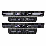برچسب پارکابی خودرو سولگی مدل کربن کد J40 مناسب برای جک اس 4 بسته 4 عددی