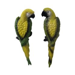 مجسمه مدل طوطی دیواری طرح کاسکو بسته 2 عددی