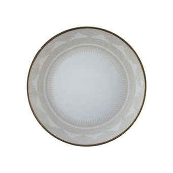 پیش دستی کیک خوری چینی لورین سایز 19 طرح دلناز