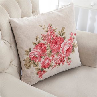کاور کوسن انگلیش هوم مدل Roses سایز 45x45 سانتی متر