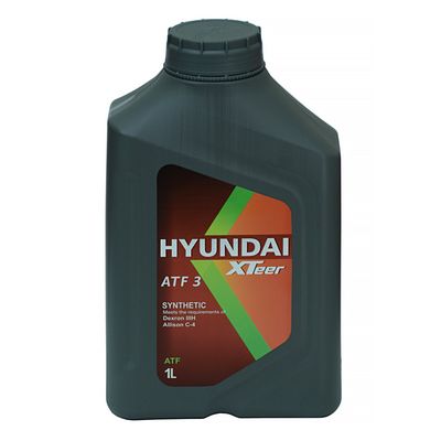 روغن گیربکس خودرو هیوندای اکس تیر مدل ATF III حجم 1000 میلی لیتر