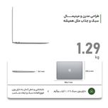 لپ تاپ 13.3 اینچی اپل مدل MacBook Air MGN63 2021 -M1 8GB 256SSD