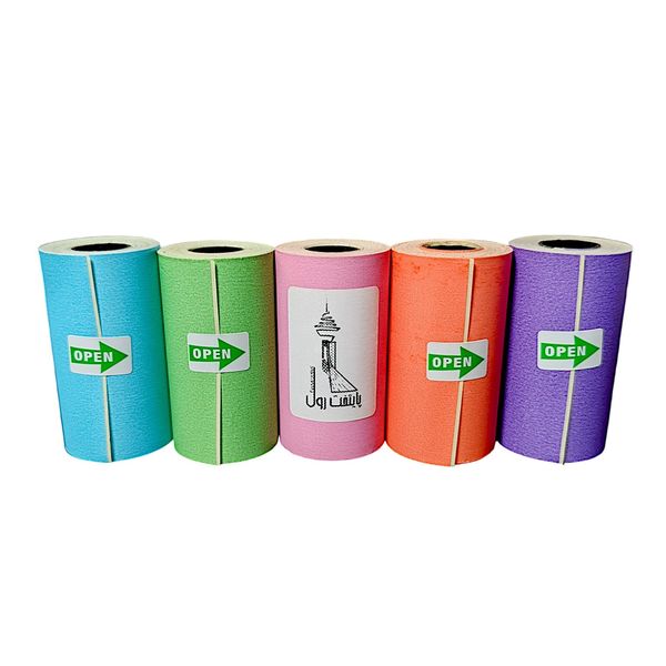لیبل حرارتی پایتخت رول مدل LA3Mix بسته 5 عددی