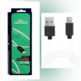 کابل تایپ سی Mitech TCX 212 + گارانتی