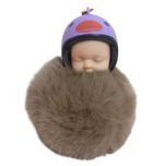 آویز عروسکی مدل نوزاد کلاه کاسکت دار