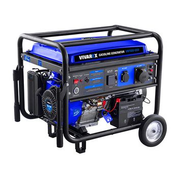 موتور برق بنزینی 10 اسب بخار ویوارکس مدل VR7500-GS3 سه گانه سوز کیلس استارتی