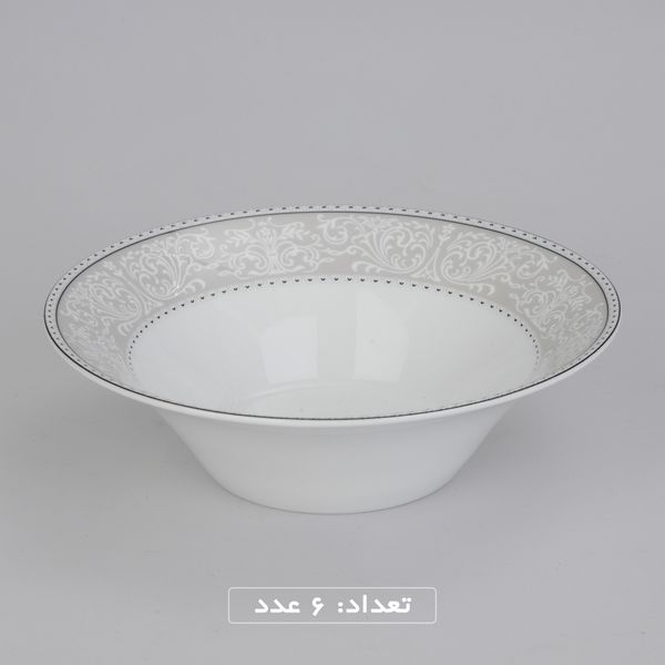 سرویس چینی 35 پارچه غذاخوری چینی زرین ایران طرح شهرزاد مدل ورونا درجه عالی