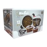 سرویس قابلمه و تابه گرانیتی 12 پارچه ماموت مدل سنگی