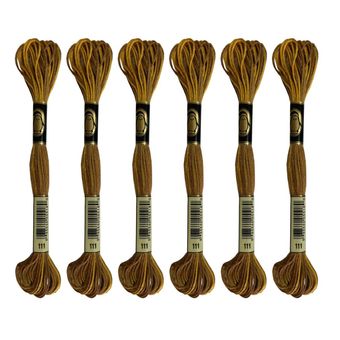 نخ گلدوزی پنگوئن مدل PNG-06 کد P-111 مجموعه 6 عددی