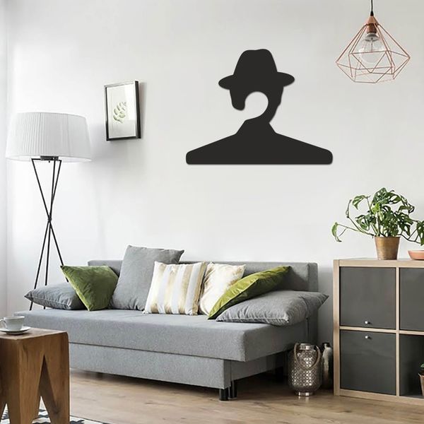 استیکر چوبی طرح مرد