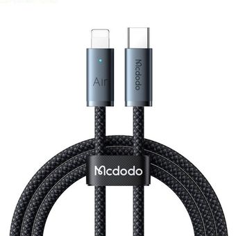 کابل شارژ و دیتا 36 وات USB-C به لایتنینگ مک دودو مدل CA-778 طول 1.8 متر