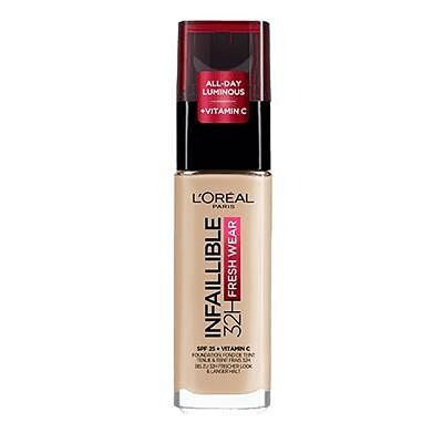 کرم پودر طبیعی 32 ساعته لورئال اینفالیبل فرش ویر | L’Oréal Infallible 32H Fresh Wear Foundation